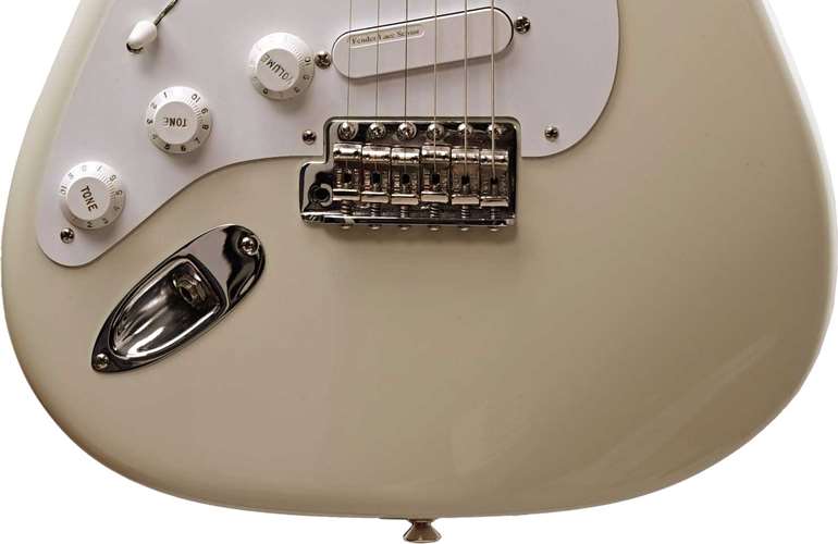 Fender Custom Shop 2006 Clapton Spec Stratocaster Olympic White Maple Fingerboard Masterbuilt by Todd Krause Left Handed (Pre-Owned) Fender Custom Shop 2006 Clapton Spec Stratocaster Olympic White Maple Fingerboard Masterbuilt by Todd Krause Left Handed (Pre-Owned)