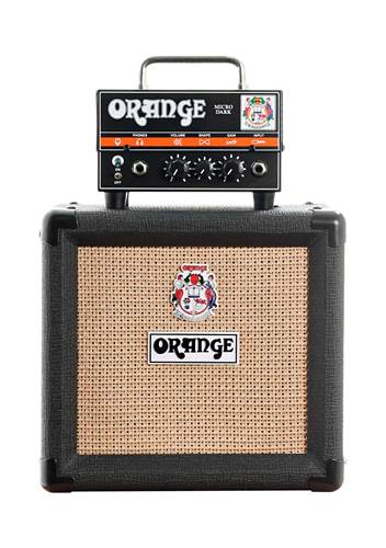 Orange Micro Dark Valve Amp Head and PPC108 Guitar Cabinet (Pre-Owned) #11809-0616