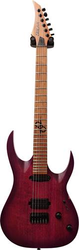 Solar Guitars AB1.6HTPB Trans Purple Burst Matte (Pre-Owned) #IW2010866