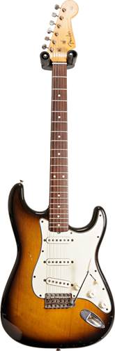 Fender 1963 Stratocaster Refinished 3 Tone Sunburst (Pre-Owned) #L00489