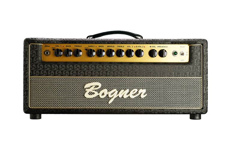 Bogner Shiva Valve Amp Head EL34 Reverb Comet Tolex Salt and Pepper Grille (Pre-Owned) #0781190