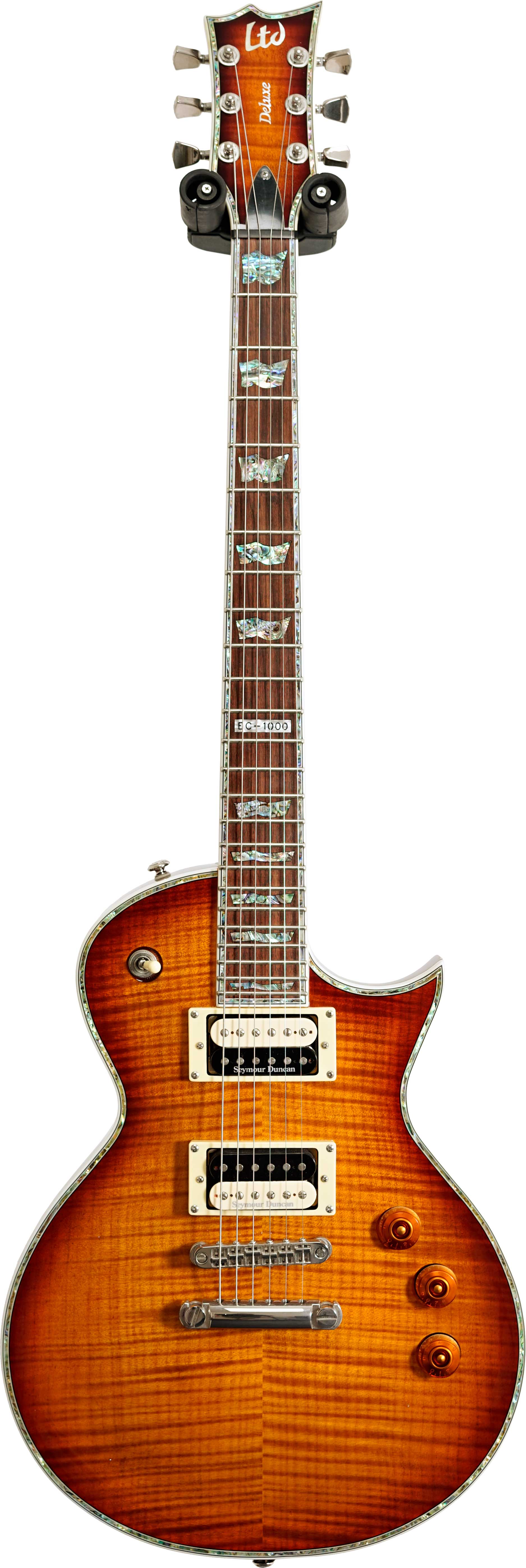 ESP LTD EC-1000 Deluxe Amber Sunburst (Pre-Owned) #W12120531