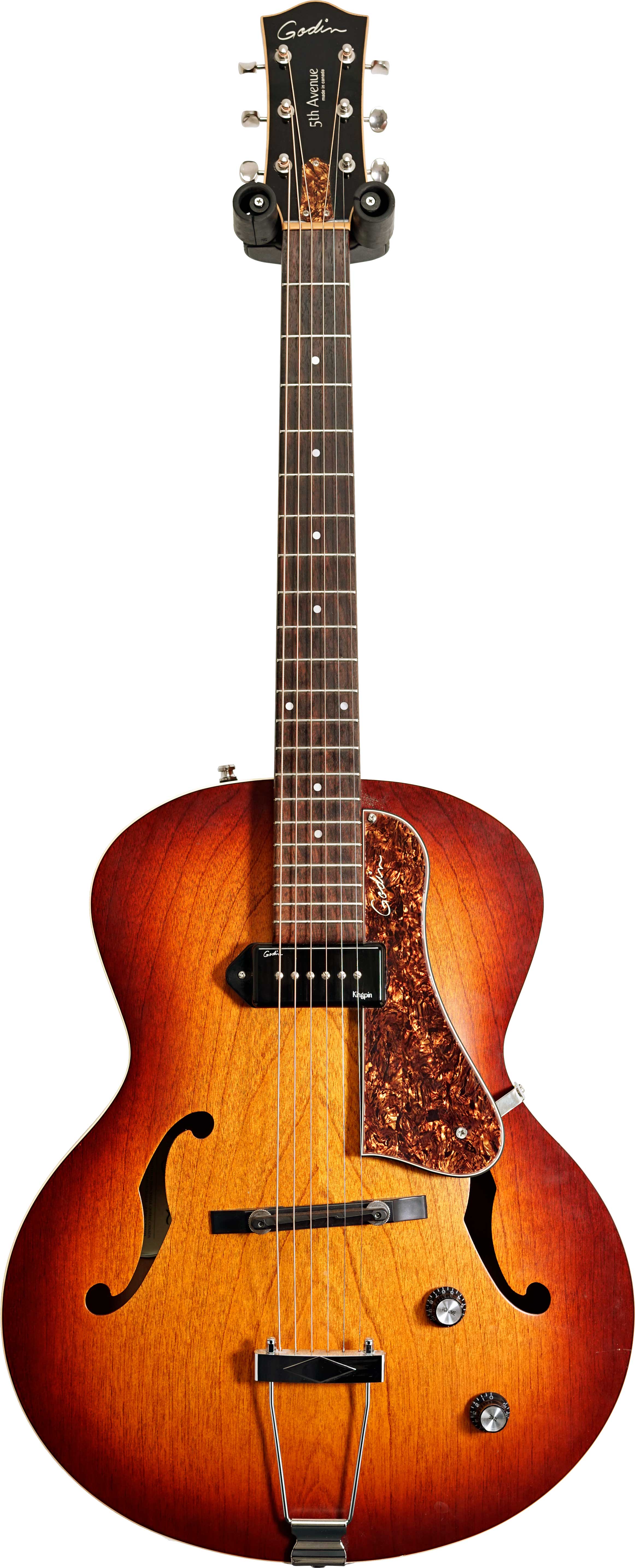 Godin 5th Avenue Kingpin P90 Cognac Burst (Pre-Owned) #031986006088