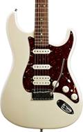 Fender American Deluxe HSS Stratocaster Olympic Pearl White (Pre-Owned) #US11002829
