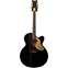 Gretsch G5022CBFE Falcon Jumbo CA AE Black (Pre-Owned) #IS161101299 Front View