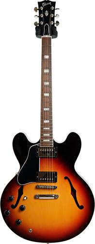Gibson ES335 Plain Top Vintage Sunburst Block Inlays Left Handed (Pre-Owned) #12365740