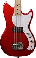 G&L Tribute Fallout Short Scale Bass Candy Apple Red Maple Fingerboard (Pre-Owned) #210614583
