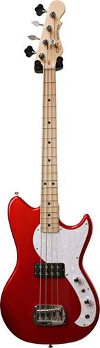 G&L Tribute Fallout Short Scale Bass Candy Apple Red Maple Fingerboard (Pre-Owned) #210614583