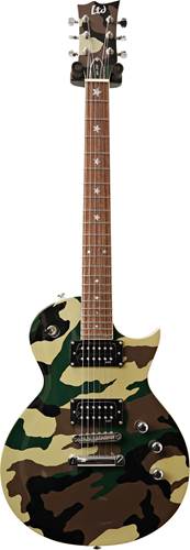 ESP LTD WA-200 Will Adler Signature Dark Green Camo (Pre-Owned) #L0839823