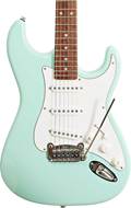 G&L USA Fullerton Deluxe Legacy Surf Green Carribean Rosewood Fingerboard (Pre-Owned) #CLF2004017