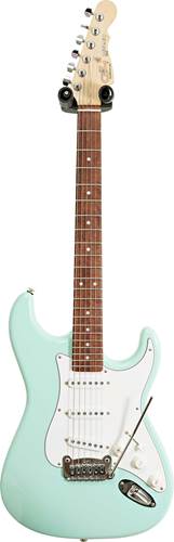 G&L USA Fullerton Deluxe Legacy Surf Green Carribean Rosewood Fingerboard (Pre-Owned) #CLF2004017
