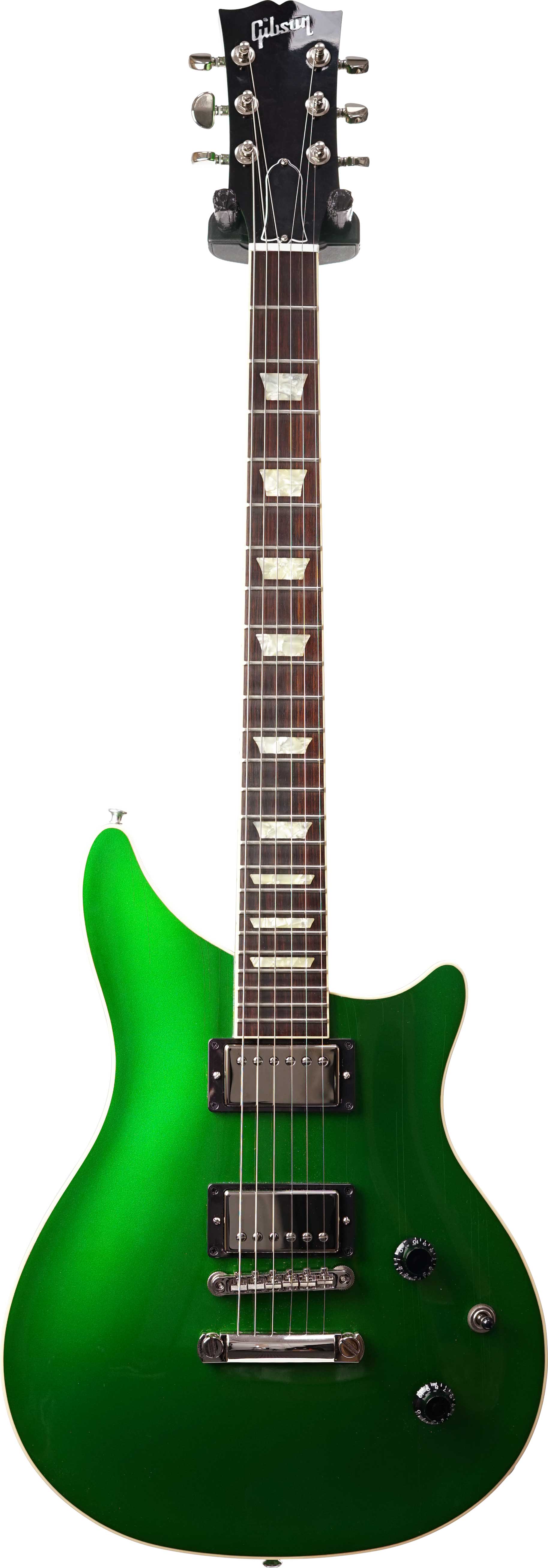 Gibson Custom Shop Modern Double Cut Custom Metallic Alien Green (Pre-Owned) #CS701484
