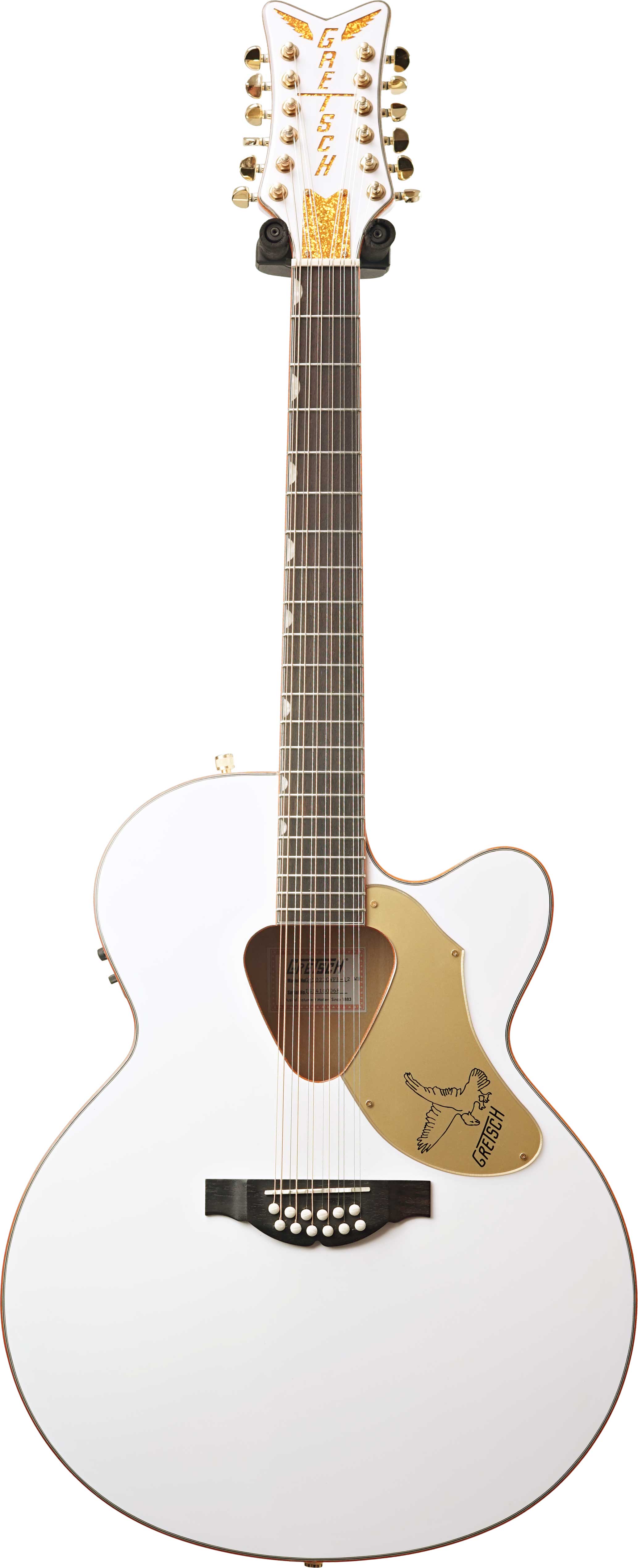 Gretsch G5022CWFE-12 Rancher Falcon Jumbo 12 String Electric White (Pre-Owned) #IS14100068