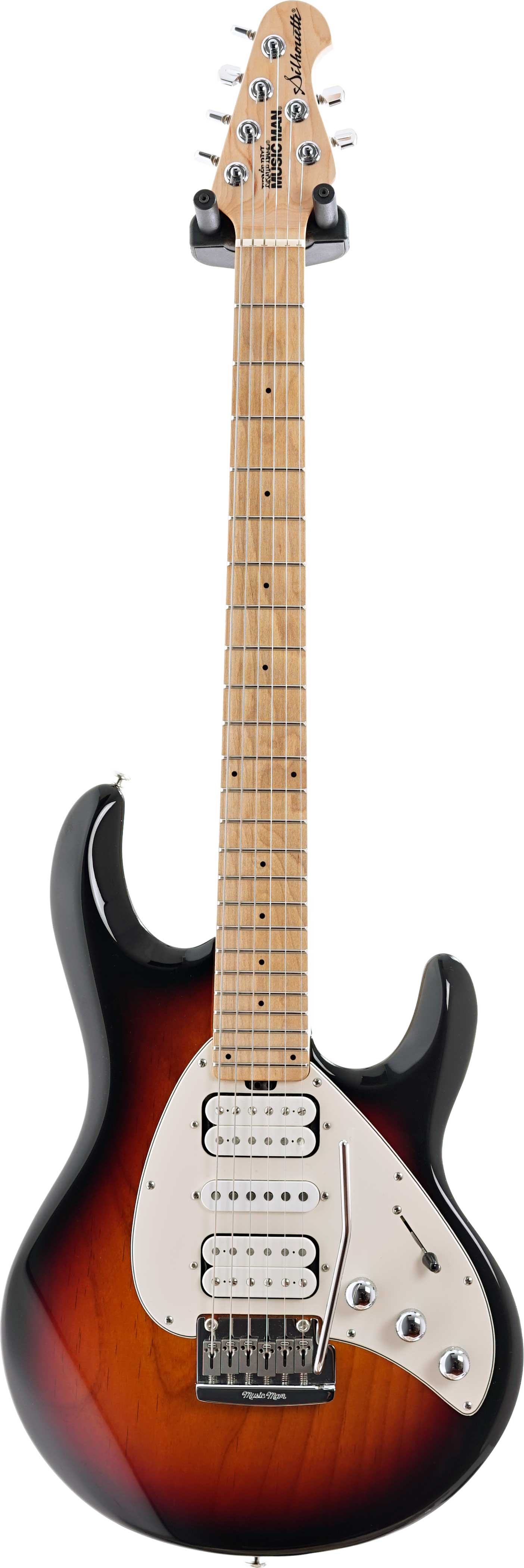Music Man 2010 Silhouette HSH Sunburst Maple Fingerboard Piezo