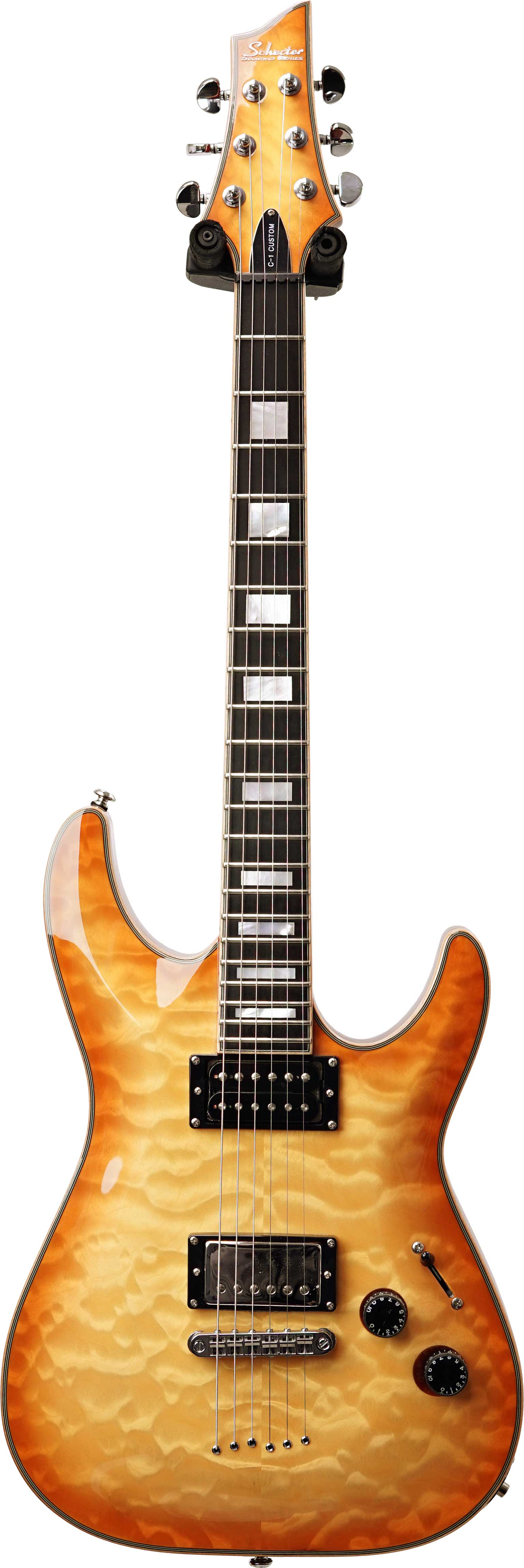 Schecter C1 Custom Natural Vintage Burst (Pre-Owned) #W16012355