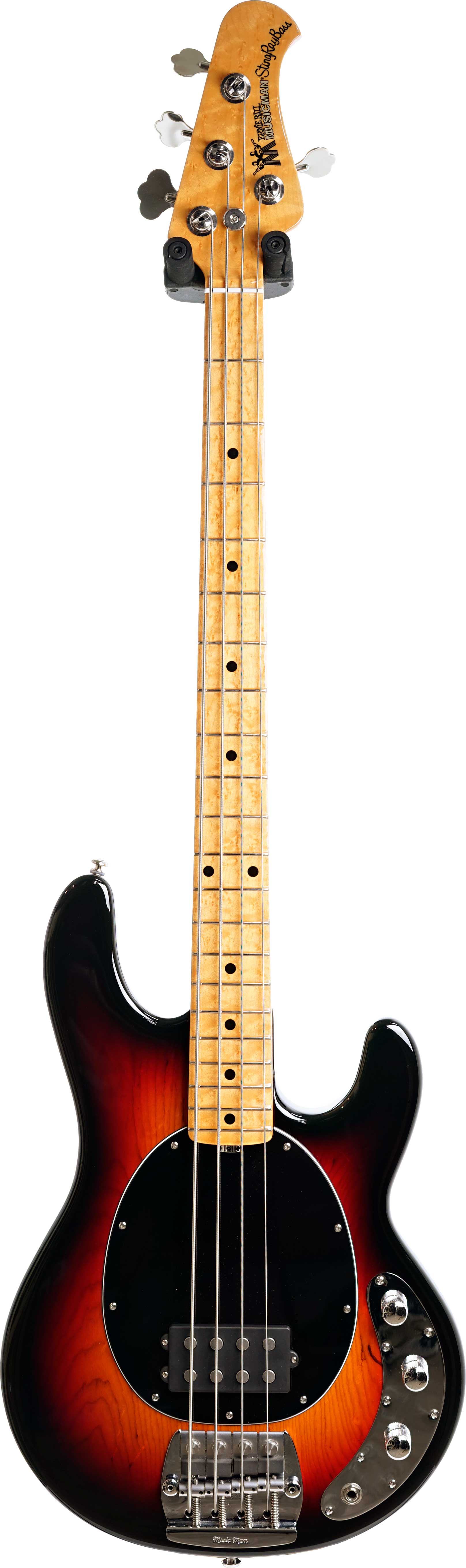 Music Man Classic Stingray 4 Tobacco Burst Birdseye Maple Neck