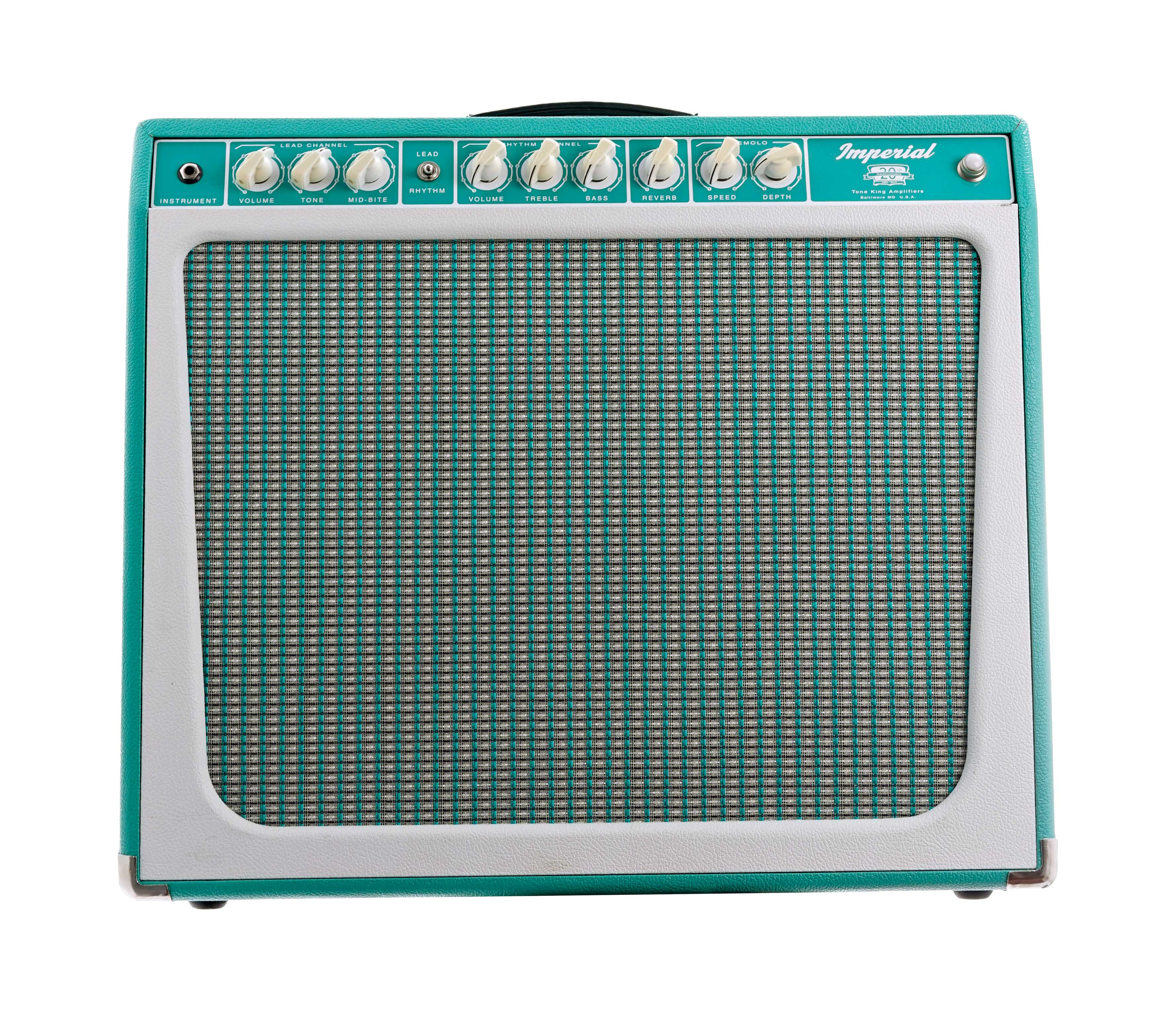Tone King Imperial 20w 20th Anniversary 1x12 Combo Valve Amp Tourquiose (Pre-Owned) #202128