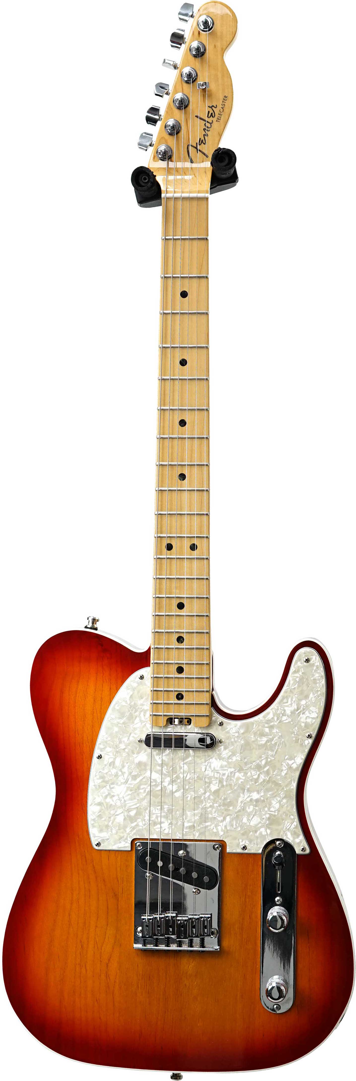 Fender American Elite Telecaster Maple Fingerboard Aged Cherry Burst (Pre-Owned) #US16068632