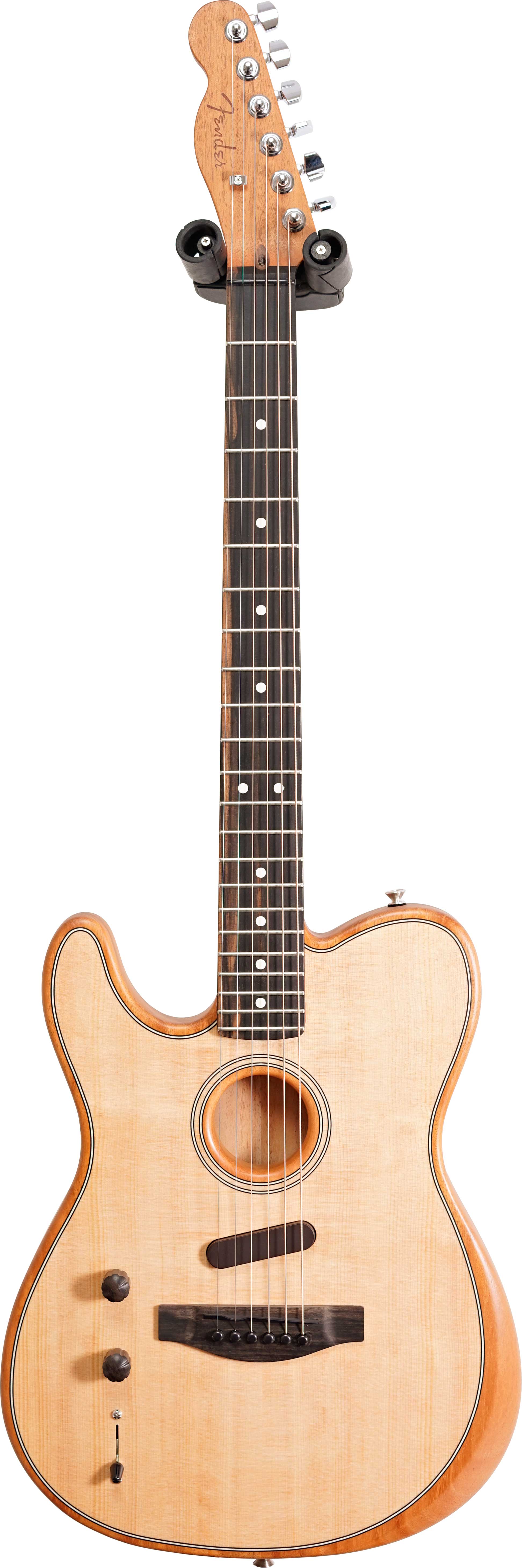 Fender Acoustasonic Telecaster Natural Left Handed (Pre-Owned) #US229204A