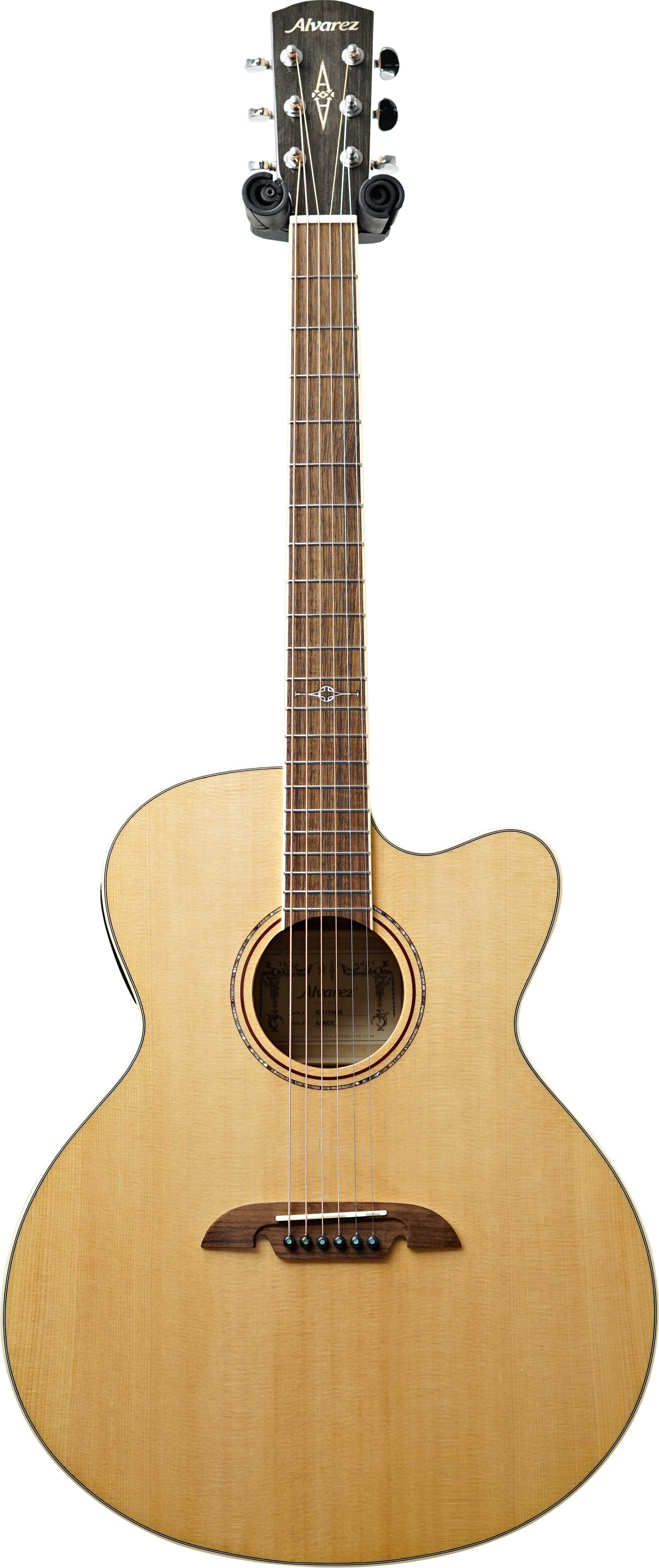 Alvarez Artist Series AJ80CE Jumbo Cutaway Natural (Pre-Owned) #E21113443