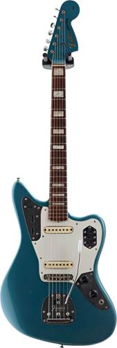 Fender 1968 Jaguar Matching Headstock Refinish Lake Placid Blue (Pre-Owned) #221259