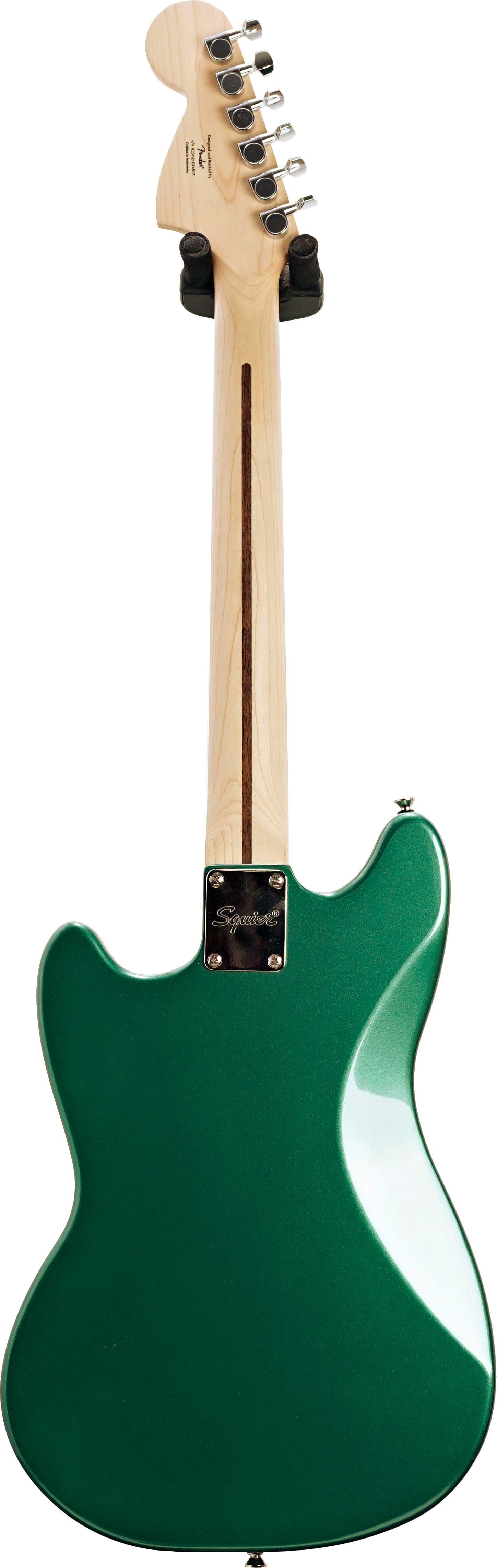 Squier FSR Bullet Competition Mustang Sherwood Green with Olympic White  Stripes (Pre-Owned) #icsh21014517