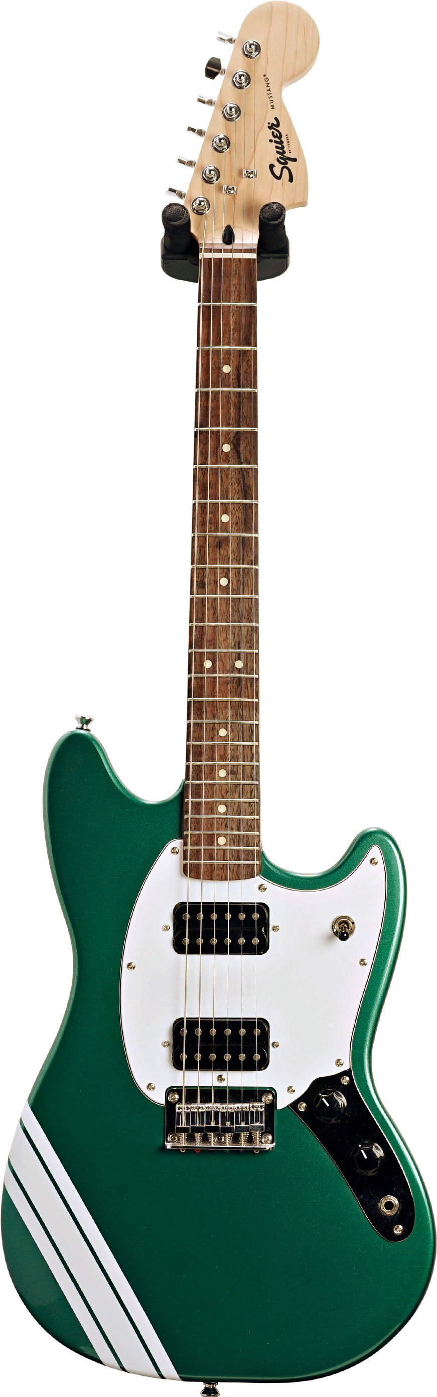 Squier FSR Bullet Competition Mustang Sherwood Green with Olympic