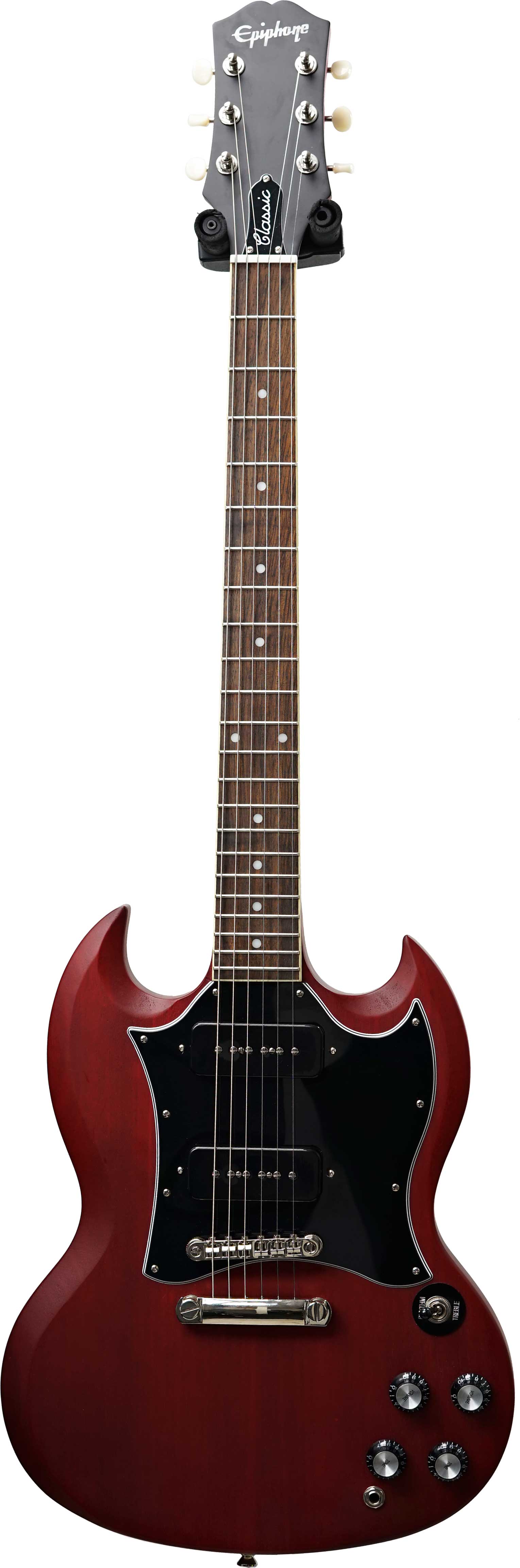 Epiphone SG Classic Worn P-90s Worn Cherry (Pre-Owned