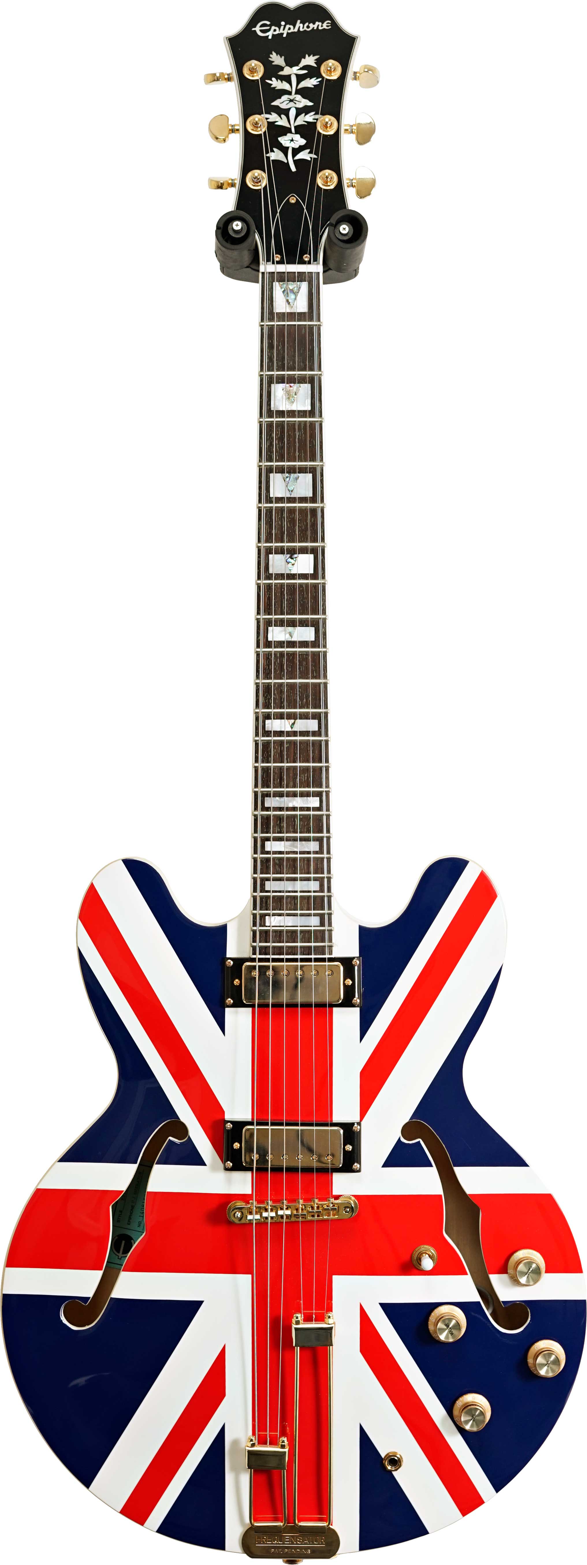 Epiphone E212T Sheraton Union Jack (Pre-Owned) #14081500402