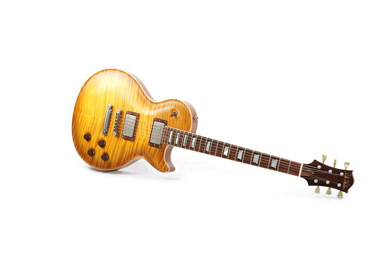 Nik Huber Orca 59 Faded Sunburst with Exceptional Top All Brazilian Rosewood Upgrades  (Pre-Owned) #52166 Nik Huber Orca 59 Faded Sunburst with Exceptional Top All Brazilian Rosewood Upgrades  (Pre-Owned) #52166