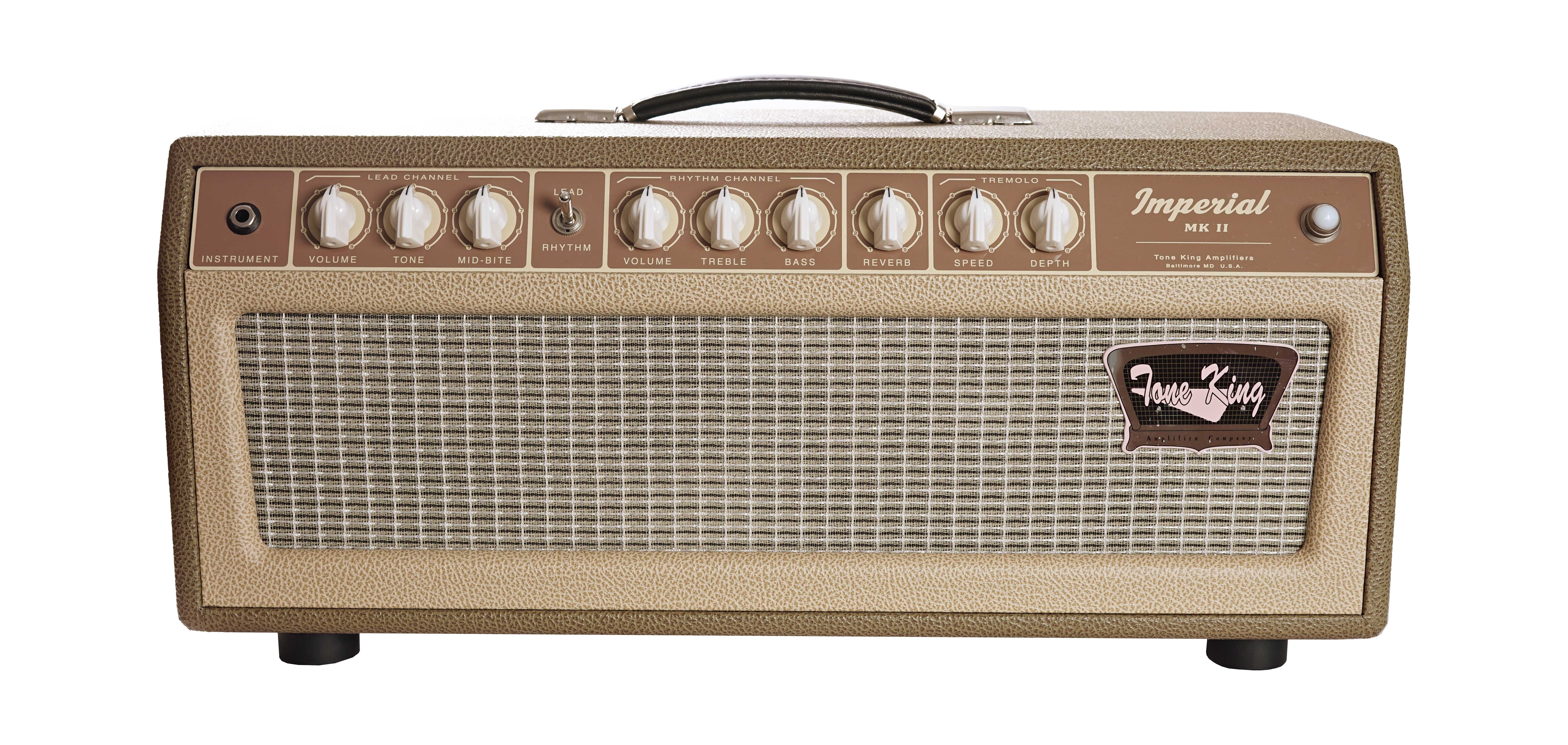 Tone King Imperial MKII Head Valve Amp Brown (Pre-Owned) #8262109001