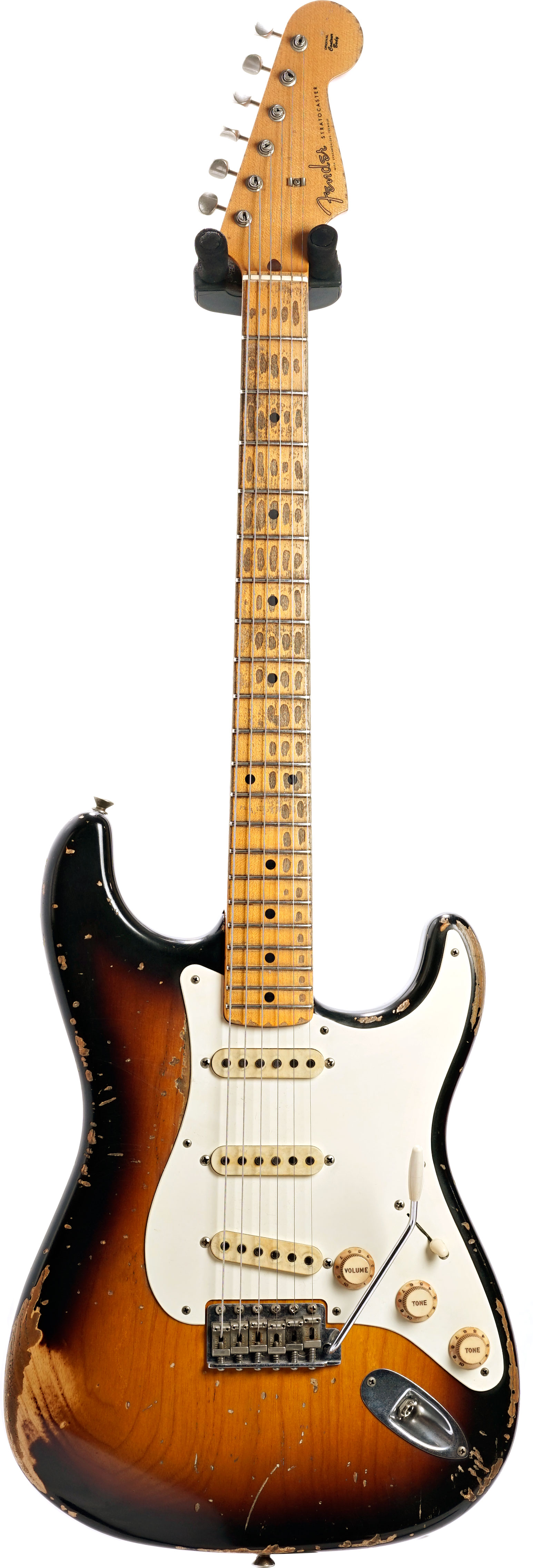 Fender Custom Shop 57 Stratocaster Heavy Relic Two Tone Sunburst Master Built by Jason Smith (Pre-Owned) #R88755