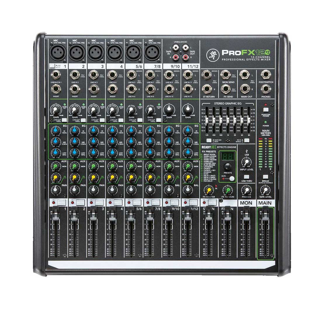 Mackie ProFX12 V2 Mixer (Pre-Owned) 