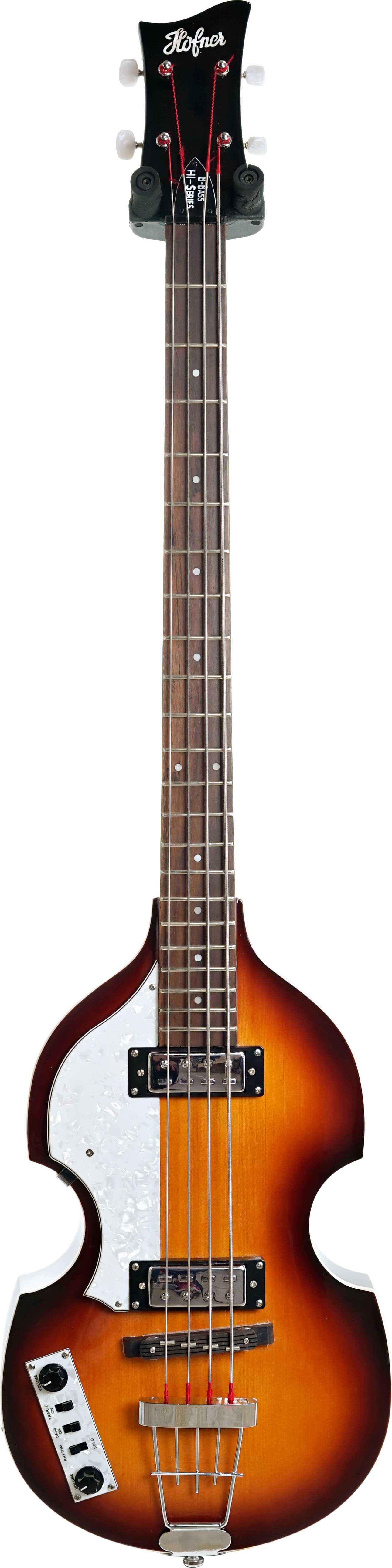 Hofner H1-BB Hi Series Viola Bass Sunburst Left Handed (Pre-Owned) # ...