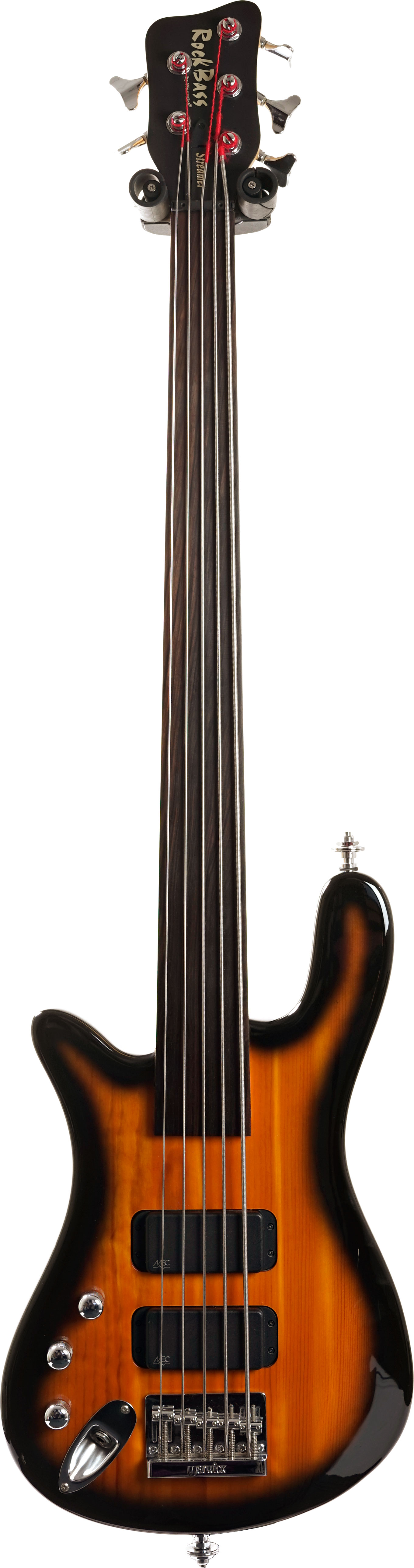 Warwick RockBass Streamer Standard 5 Fretless Vintage Sunburst