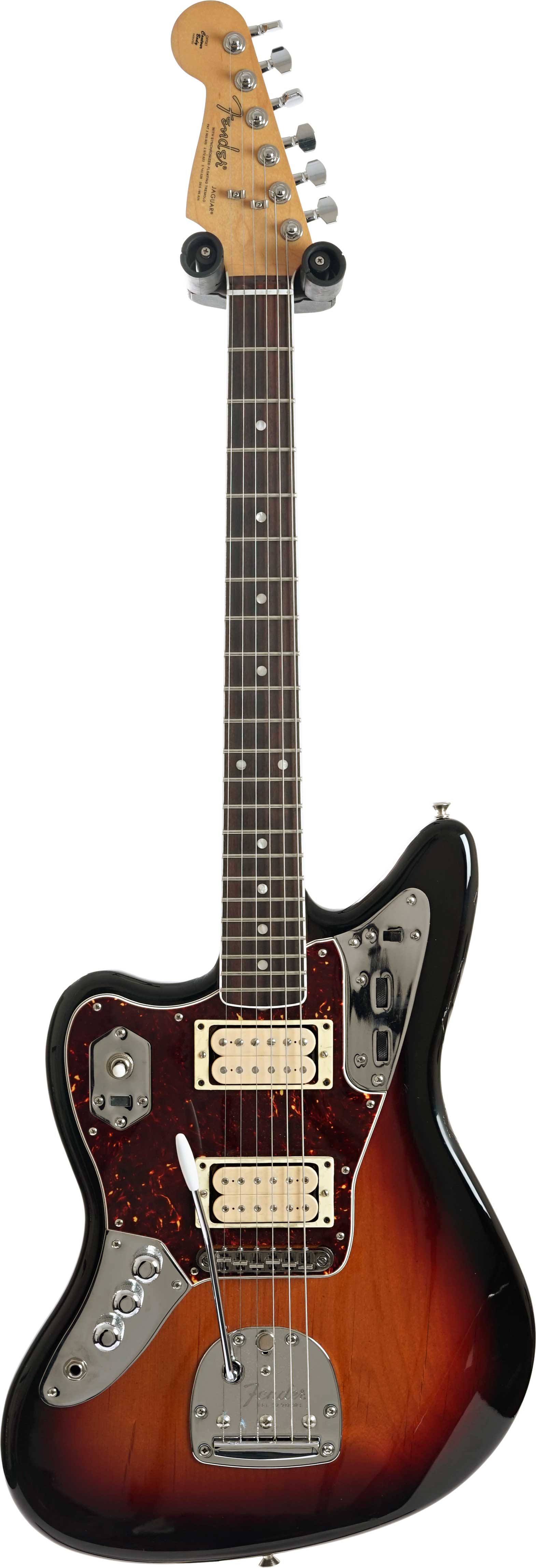 Fender 2018 Kurt Cobain Jaguar Left Handed 3 Tone Sunburst (Pre-Owned) #MX18189953