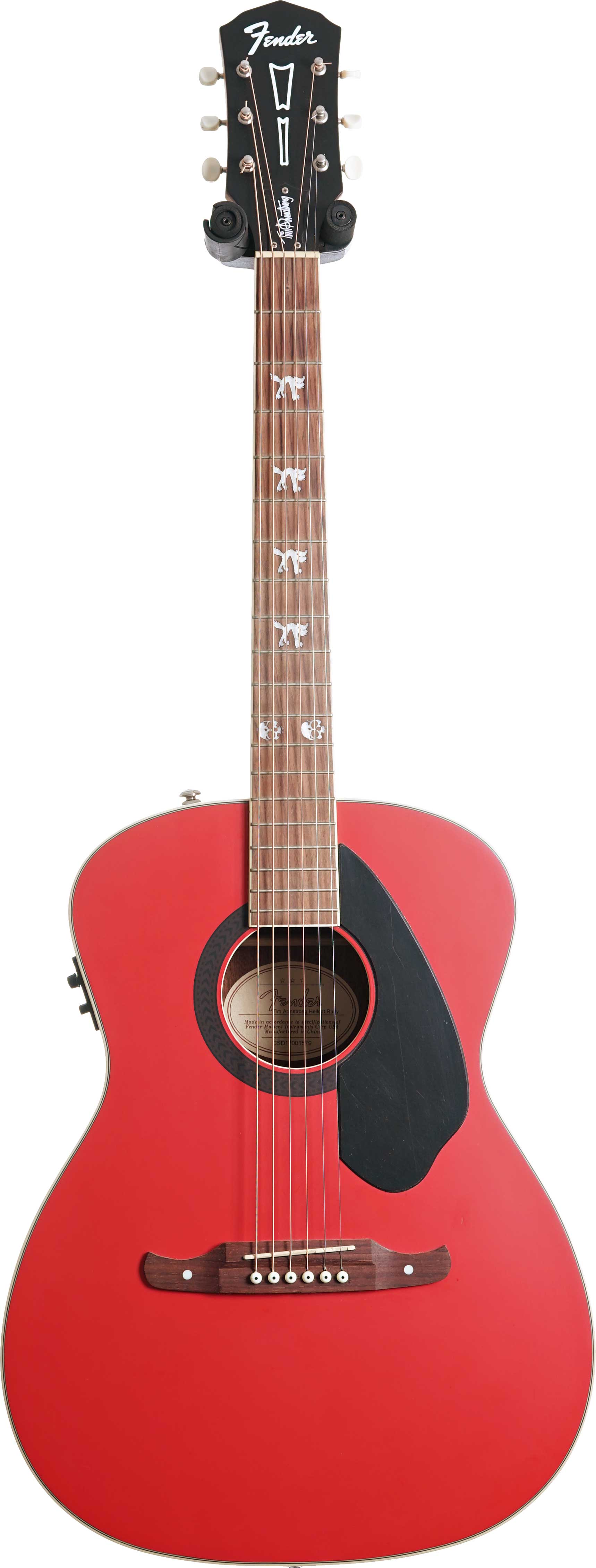 Fender FSR Tim Armstrong Hellcat Acoustic Ruby Red (Pre-Owned) #CSD17001579