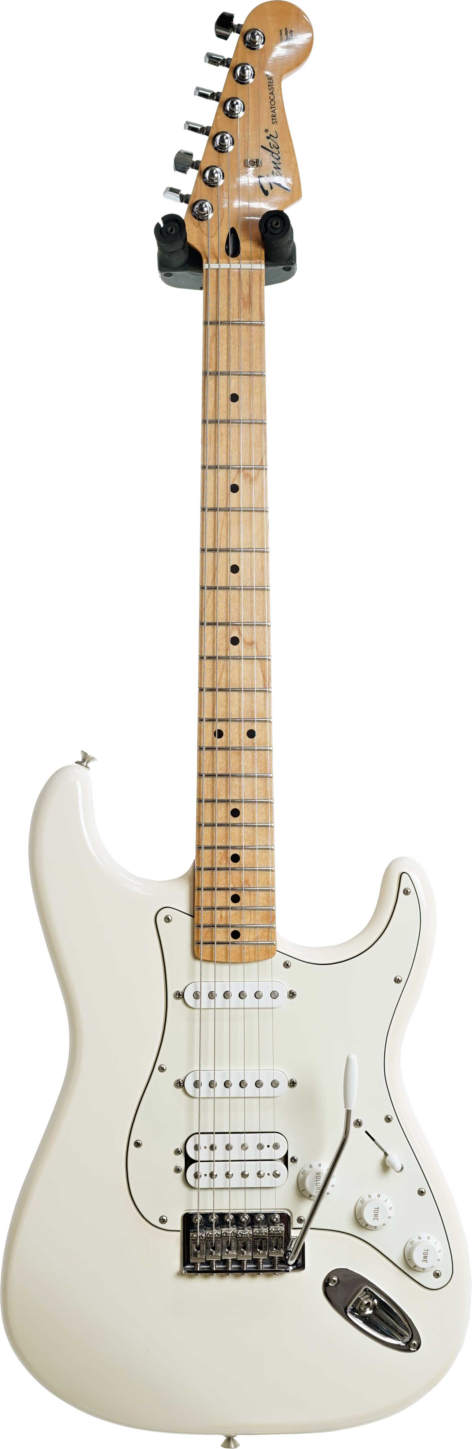 Fender Standard Stratocaster HSS Arctic White Maple Fingerboard (Pre-Owned) #MX12099702