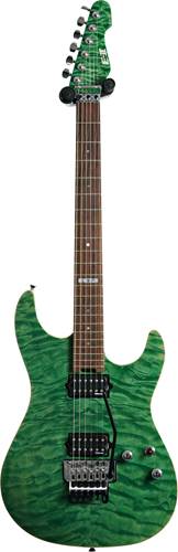 ESP E-II ST2 Quilt Maple Emerald Green (Pre-Owned) #ES1444704
