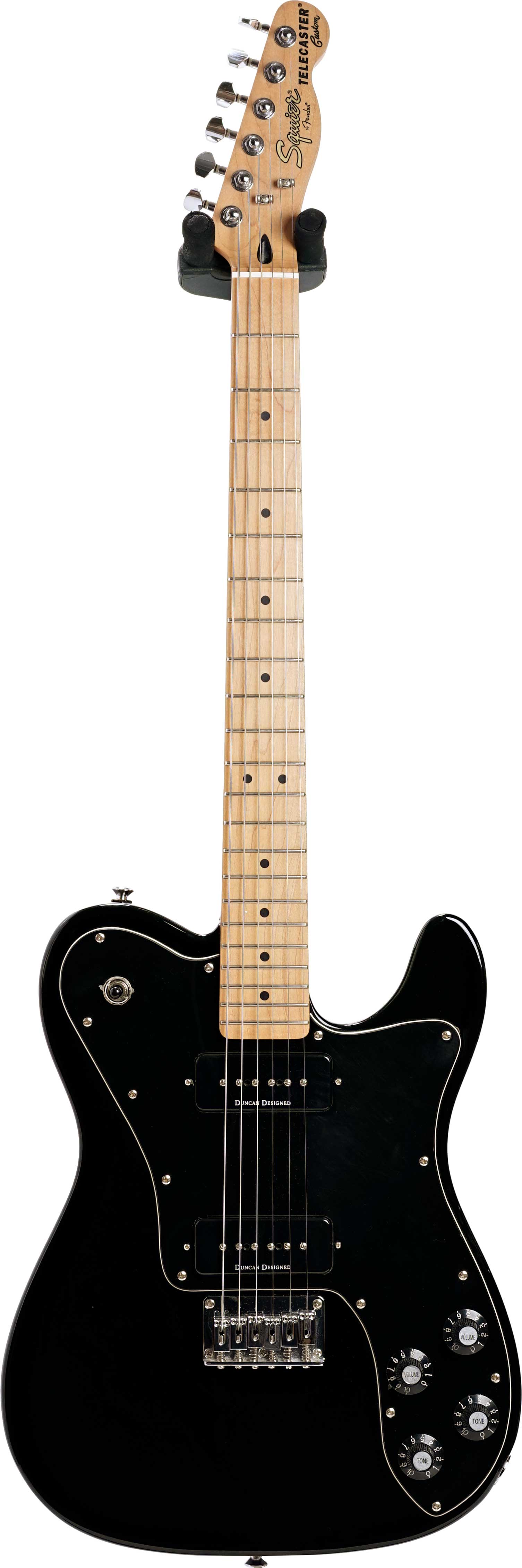 Squier 2009 Vintage Modified Custom II Telecaster Black Maple Fingerboard P90 (Pre-Owned) #IC081101794