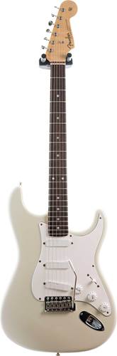 Fender Custom Shop 2013 62 Stratocaster NOS Olympic White 'Clapton' Mid Boost Lace Sensor's A Flame Maple Neck Rosewood Fingerboard (Pre-Owned) #65306