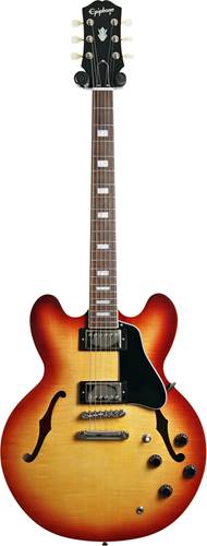 Epiphone 2022 Inspired by Gibson ES-335 Figured Raspberry Tea Burst (Pre-Owned) #22071510938