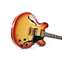 Epiphone 2022 Inspired by Gibson ES-335 Figured Raspberry Tea Burst (Pre-Owned) #22071510938 Front View
