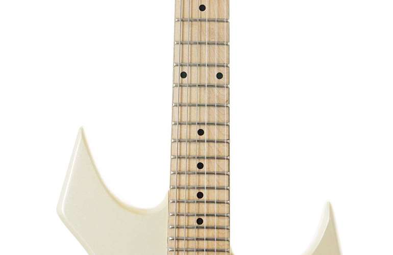 BC Rich Rave II Warlock Ivory Sparkle (Pre-Owned) #18924 | guitarguitar
