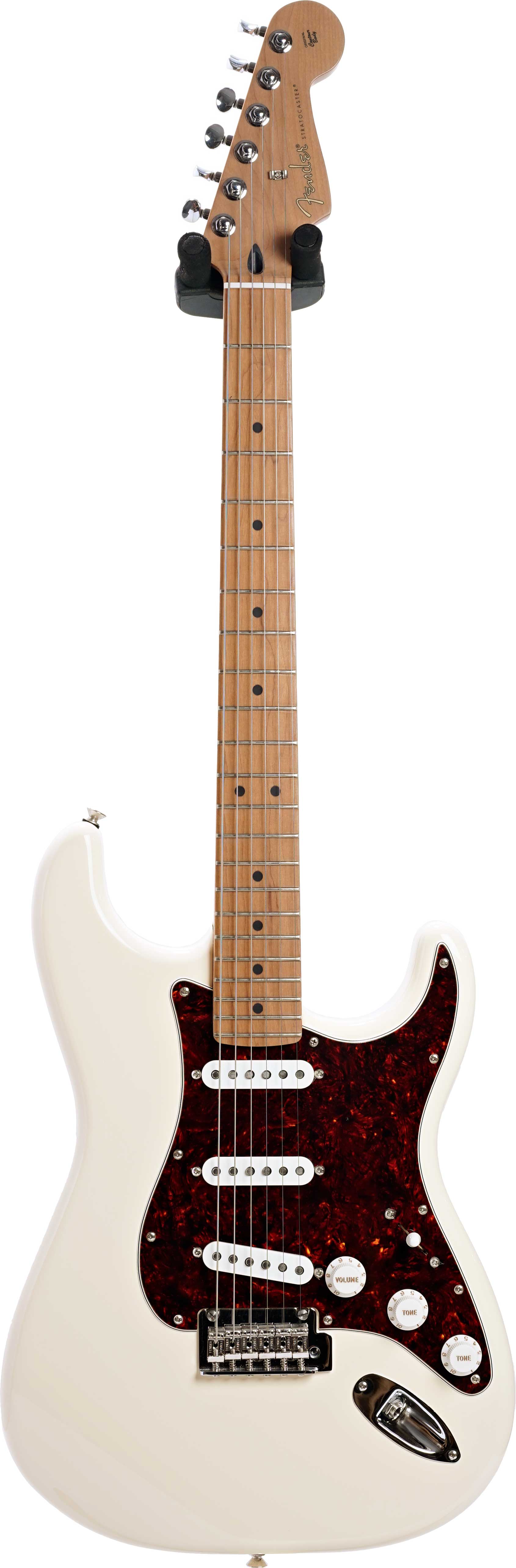 Fender 2022 guitarguitar Exclusive Roasted Player Stratocaster Olympic  White with Custom Shop Pickups (Pre-Owned) #MX22231467