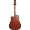 Martin 2019 X Series DCX2E-01 Sitka Spruce/Mahogany (Pre-Owned) #2348392 Back View