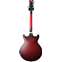 Ibanez AM53-SRF Artcore Red Burst (Pre-Owned) #PW21030955 Back View