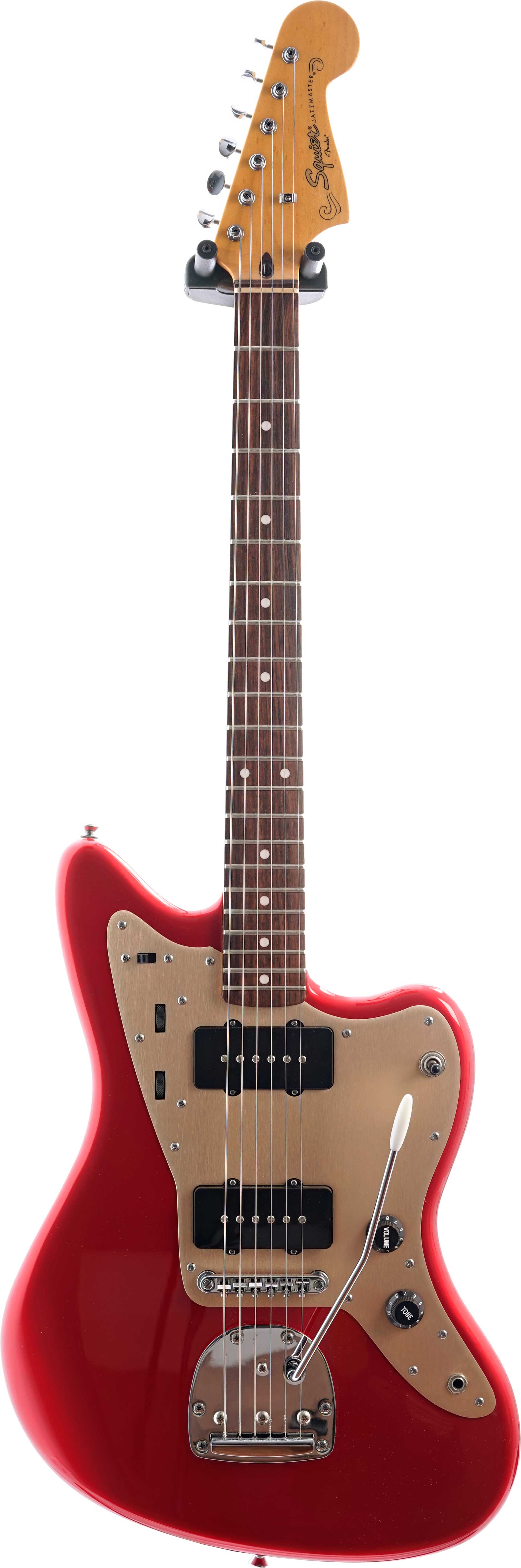 Squier Deluxe Jazzmaster With Tremolo Candy Apple Red (Pre-Owned) #CGS1704469