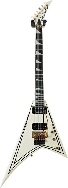 Jackson Pro Rhodes RR3 Ivory with Black Pinstripe (Pre-Owned) #ISJ1601129