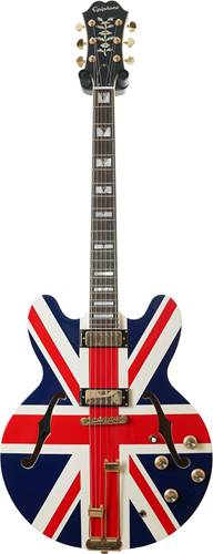 Epiphone Noel Gallagher Supernova Union Jack Sheraton (Pre-Owned) #14061504160